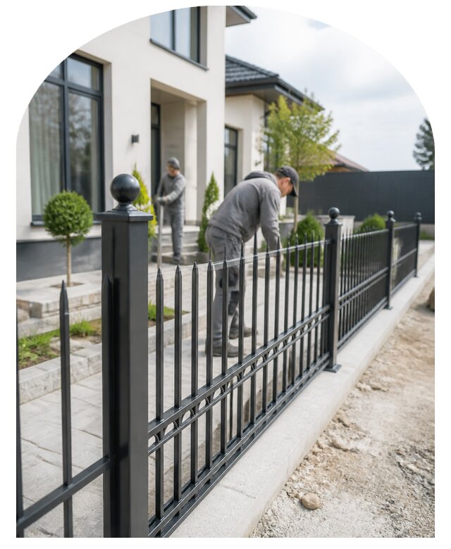 Декоративное ограждение в Архангельске по цене от 6683 р. | Метпроект-Рхн